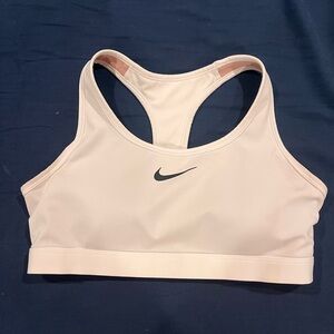 Nike Women's White Racerback Sports Bra
